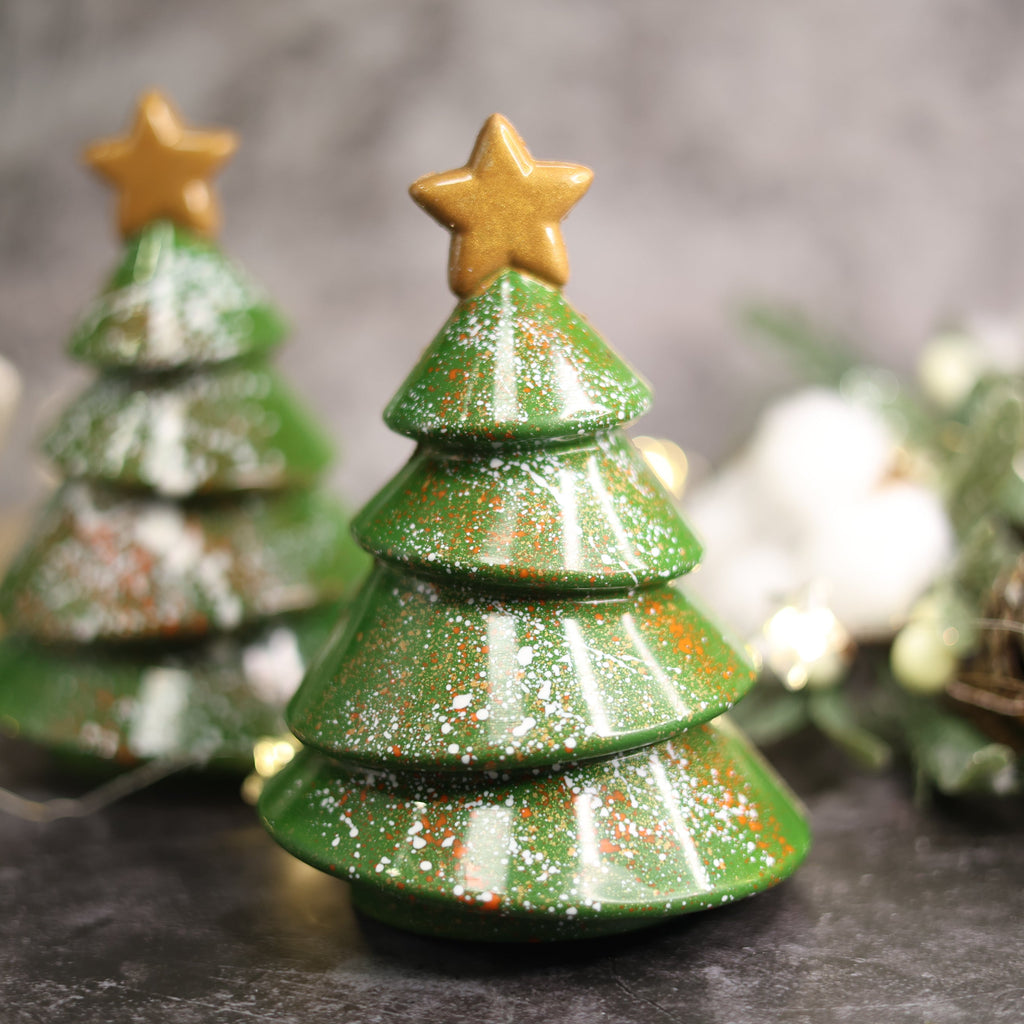 Brad de craciun din ciocolata cu lapte