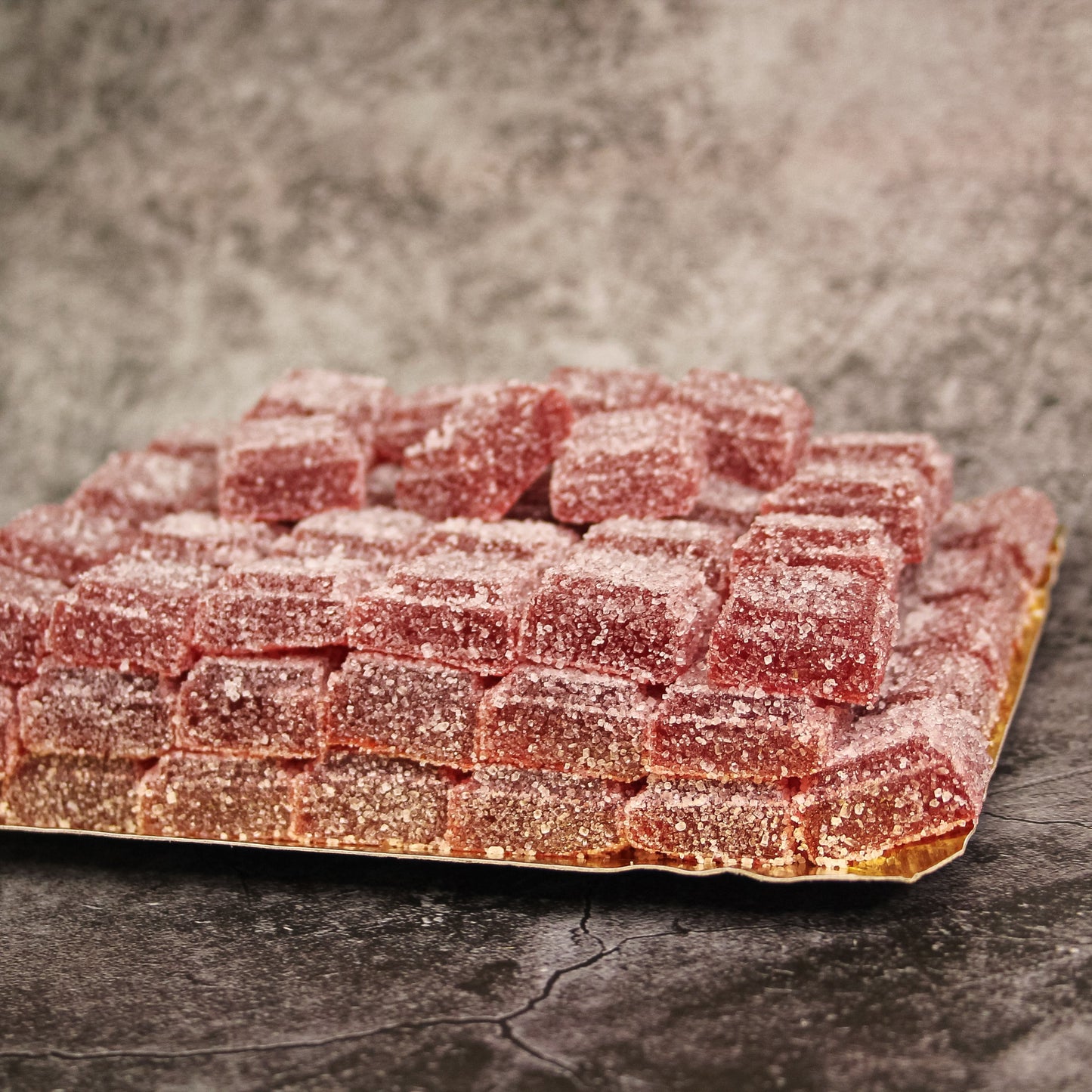 Pâte de fruits-Zmeura, Piersica & Trandafir