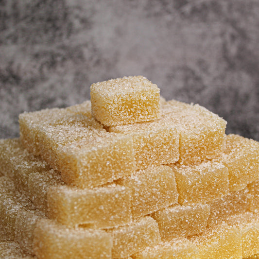 Pâte de fruits-Ananas, Cocos & Lime