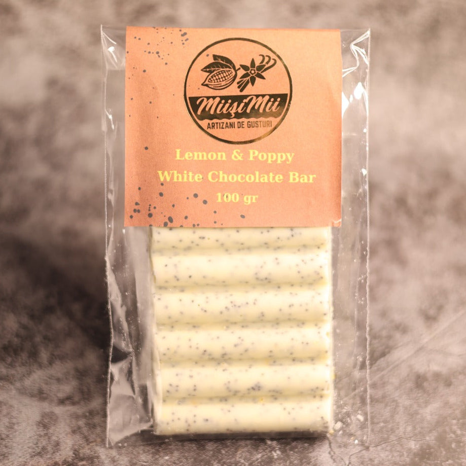 Tableta din ciocolata cu mac si lamaie